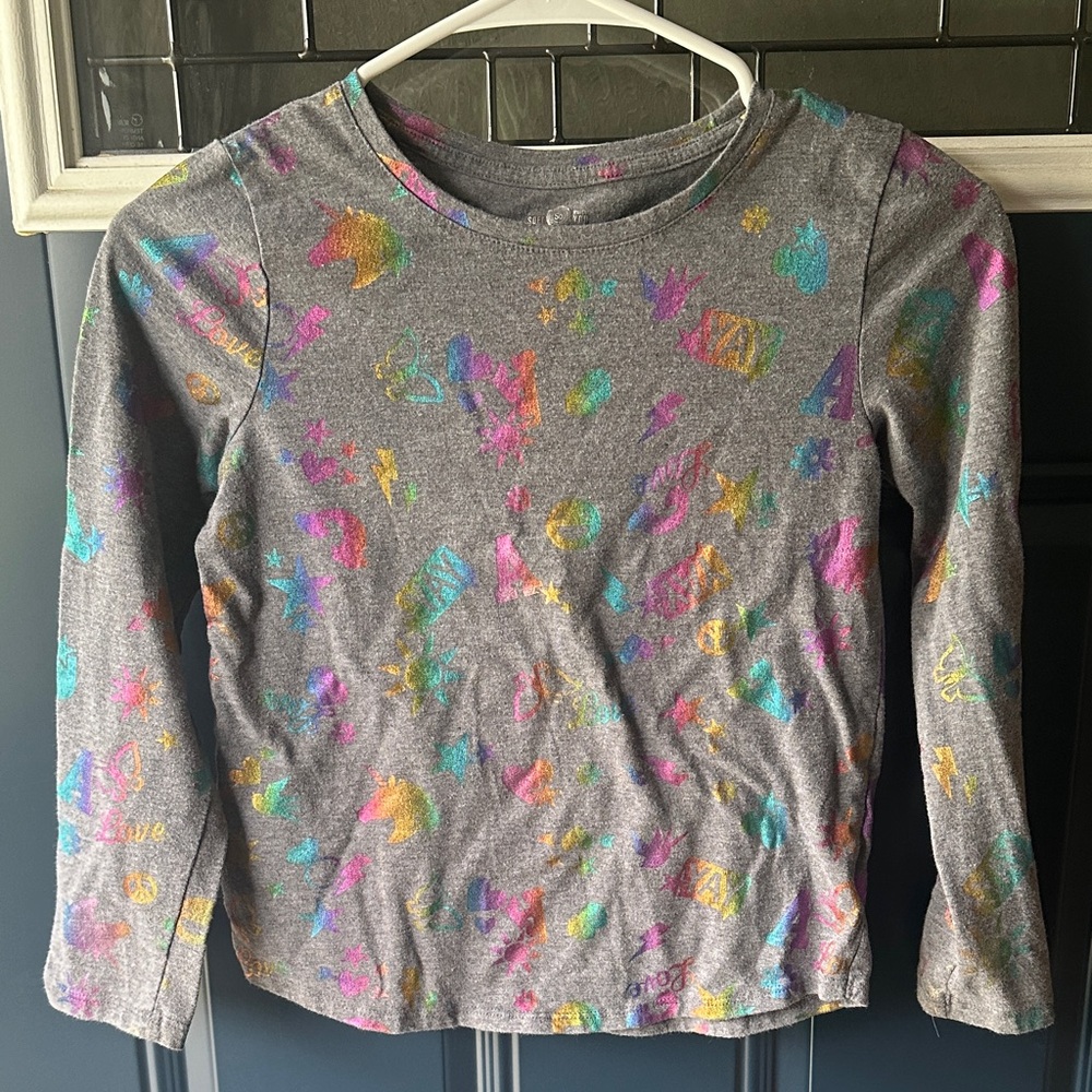 Colorful Graphic Kids Shirt